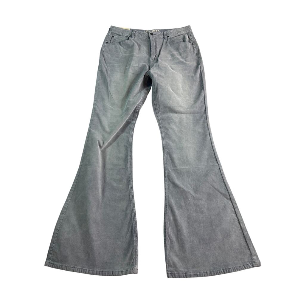 Idyllwind Miranda Lambert Corduroy Pants 16 34L Gypsy High Rise Flare NWT